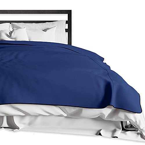Indigo Microvelvet Moisture-Proof Blanket for King Size Beds